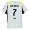 Borussia Dortmund Jobe Bellingham #7 Bortatröja 2025-26 Kortärmad Borussia Dortmund Jobe Bellingham #7 Bortatröja 2025-26 Kortärmad